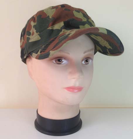 Gorra Camuflaje verde estilo cubano